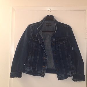 Denim jacket, medium, j crew